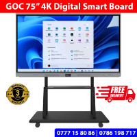75 inch GOC 4K Digital Smart Boards Sri Lanka Price. 3 year warranty