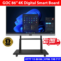 86 inch GOC 4K Digital Smart Boards Sri Lanka Price. 3 year warranty