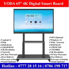 65 inch YODA 4K Digital Smart Board Sri Lanka Price